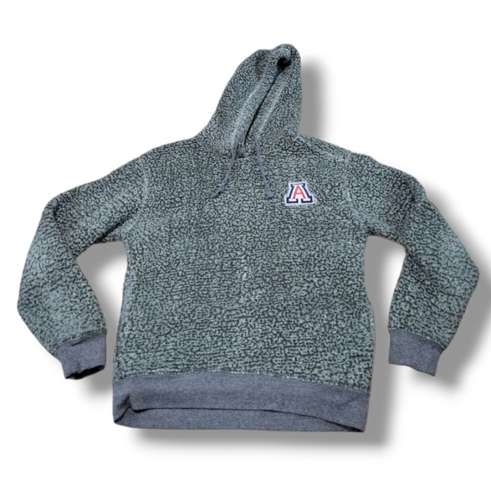 Boxercraft Sweater Size Small Fleece Sherpa Hoodie University Of Arizona Wildcat
